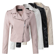 Load image into Gallery viewer, Leather Jackets Brand Motorcycle  Winter And Autumn New Fashion Coat