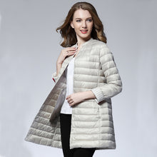 Load image into Gallery viewer, Winter/Spring Coat Woman Spring Padded Warm Coat Ultra Light Duck Down Jacket
