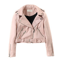 Load image into Gallery viewer, Leather Jackets Coat Jacket Women Bomber