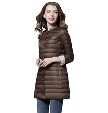 Load image into Gallery viewer, Winter/Spring Coat Woman Spring Padded Warm Coat Ultra Light Duck Down Jacket