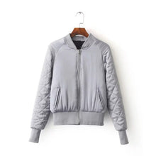 Load image into Gallery viewer, Winter/Spring Coat Spring Winter Women Bomber Jacket Flight Jacket