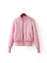 Load image into Gallery viewer, Winter/Spring Coat Spring Winter Women Bomber Jacket Flight Jacket