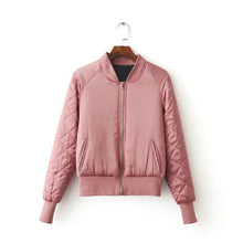 Load image into Gallery viewer, Winter/Spring Coat Spring Winter Women Bomber Jacket Flight Jacket