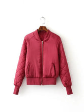 Load image into Gallery viewer, Winter/Spring Coat Spring Winter Women Bomber Jacket Flight Jacket