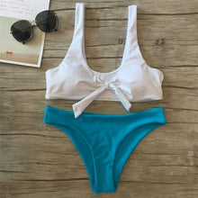 Load image into Gallery viewer, Padded Swimwear  Newest Women Swimwear Push Up Bandage Swimsuit Padded Beach Wear