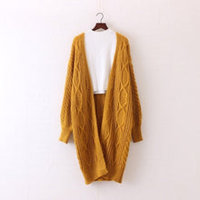 Load image into Gallery viewer, Oversized Sweater New Women Long Cardigans Autumn Winter