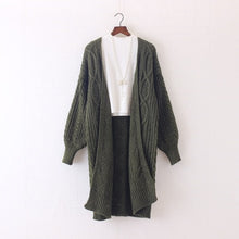 Load image into Gallery viewer, Oversized Sweater New Women Long Cardigans Autumn Winter