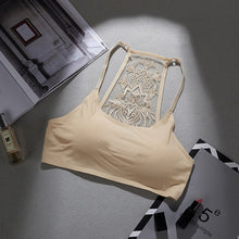 Load image into Gallery viewer, Seamless Bra Crop Top Cropped Seamless Padded Bra Tank Top