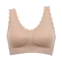 Load image into Gallery viewer, Seamless Bra Breathable Women Seamless Fitness Lace Bra Tops