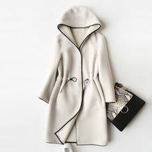 Load image into Gallery viewer, Lambs wool Coat Real Fur Coat Sheep Shearing