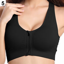 Load image into Gallery viewer, Seamless Bra New Women sexy  Zipper with pads Stretch Push UP Fitness