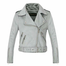 Load image into Gallery viewer, Leather Jackets New Arrial Women Autumn Winter Suede Faux