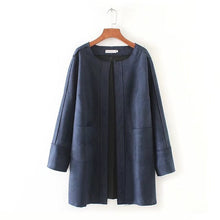 Load image into Gallery viewer, Leather Jackets Winter  Women Loose Coat  New Autumn