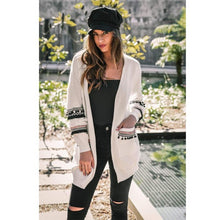 Load image into Gallery viewer, Oversized Sweater  Long Sleeve Pockets Long Cardigan Women