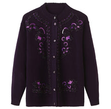 Load image into Gallery viewer, Floral Spring Jacket Spring Autumn Jacket Knitted Sweaters Women Shirts