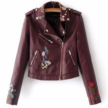 Load image into Gallery viewer, Leather Jackets  female   autumn new Korean version