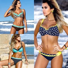 Load image into Gallery viewer, Padded Swimwear swimwear women  sexy bikini set push up
