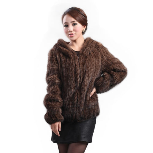 Lambs wool Coat New mink fur coat women's long-sleeve top fashion all-match