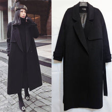 Load image into Gallery viewer, Winter/Spring Coat Spring Autumn Winter New Women's Casual Wool Blend Trench Coat