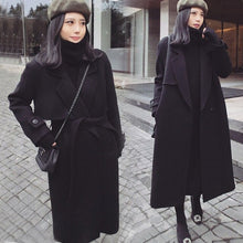 Load image into Gallery viewer, Winter/Spring Coat Spring Autumn Winter New Women's Casual Wool Blend Trench Coat