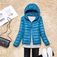 Load image into Gallery viewer, Winter/Spring Coat   Women Ultra Light Down Jacket 90% Duck Down Coats Hooded Jackets