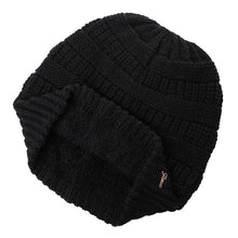 Load image into Gallery viewer, Ponytail Beanie Hat Winter Fashion Beanies Skullies Wool Soft Fleece Concealed