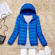 Load image into Gallery viewer, Winter/Spring Coat 2019 Women Winter Jackets Ultra Light White Duck Down Coat