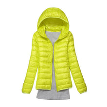 Load image into Gallery viewer, Winter/Spring Coat 2019 Women Winter Jackets Ultra Light White Duck Down Coat