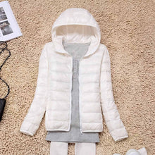 Load image into Gallery viewer, Winter/Spring Coat 2019 Women Winter Jackets Ultra Light White Duck Down Coat