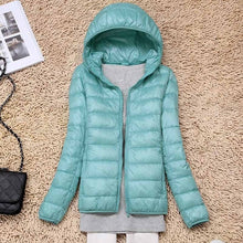 Load image into Gallery viewer, Winter/Spring Coat 2019 Women Winter Jackets Ultra Light White Duck Down Coat