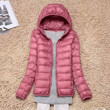 Load image into Gallery viewer, Winter/Spring Coat 2019 Women Winter Jackets Ultra Light White Duck Down Coat