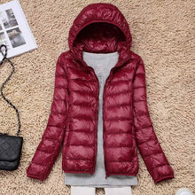 Load image into Gallery viewer, Winter/Spring Coat 2019 Women Winter Jackets Ultra Light White Duck Down Coat
