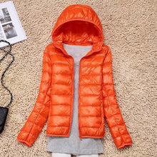 Load image into Gallery viewer, Winter/Spring Coat 2019 Women Winter Jackets Ultra Light White Duck Down Coat