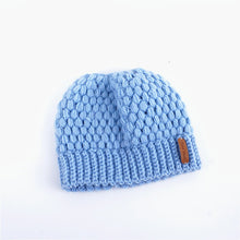 Load image into Gallery viewer, Ponytail Beanie Hat New Ponytail Beanie Winter