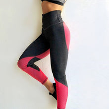 Load image into Gallery viewer, Shapewear White stripe Pink Leggings For Fitness Sexy Hip Sport Active Wear