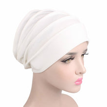 Load image into Gallery viewer, Ponytail Beanie Hat  Cotton Breathe Hat New   winter  im Scarf Cap Wholesale