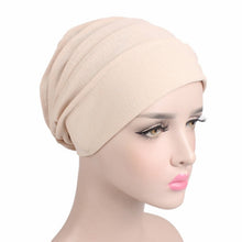 Load image into Gallery viewer, Ponytail Beanie Hat  Cotton Breathe Hat New   winter  im Scarf Cap Wholesale