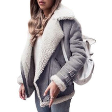 Load image into Gallery viewer, Lambs wool Coat Winter Thick Lamb Wool Jacket