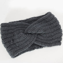 Load image into Gallery viewer, Ponytail Beanie Hat Winter Cap Solid Color Knitted