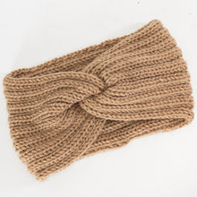 Load image into Gallery viewer, Ponytail Beanie Hat Winter Cap Solid Color Knitted