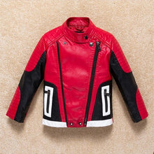 Load image into Gallery viewer, Leather Jackets Boys  Coat Kids   Children Spring Autumn Waterproof Windproof  Coat