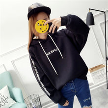 Load image into Gallery viewer, Oversized Sweater Letter Hoodies Women Printed Fashion Pullovers