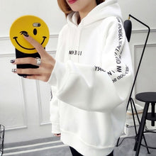 Load image into Gallery viewer, Oversized Sweater Letter Hoodies Women Printed Fashion Pullovers