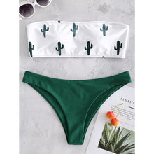 Load image into Gallery viewer, Padded Swimwear Bandeau swimwear women push up s