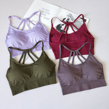 Load image into Gallery viewer, Seamless Bra   Workout Bras For Women Push Up Seamless Sporting Crop Top