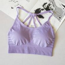 Load image into Gallery viewer, Seamless Bra   Workout Bras For Women Push Up Seamless Sporting Crop Top