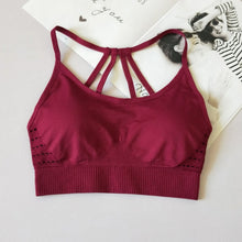 Load image into Gallery viewer, Seamless Bra   Workout Bras For Women Push Up Seamless Sporting Crop Top
