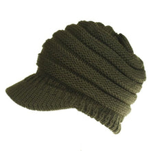 Load image into Gallery viewer, Ponytail Beanie Hat  sale Women's Knitted Baseball Cap