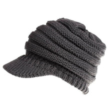 Load image into Gallery viewer, Ponytail Beanie Hat  sale Women's Knitted Baseball Cap