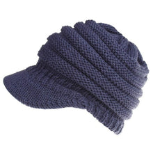 Load image into Gallery viewer, Ponytail Beanie Hat  sale Women's Knitted Baseball Cap